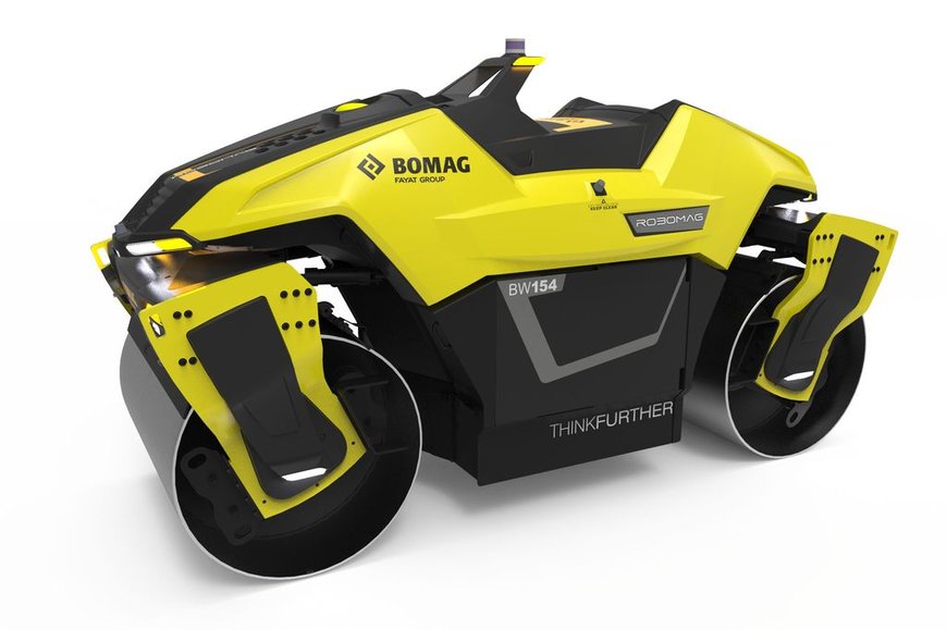 Il rullo tandem robotizzato di BOMAG vince l’iF DESIGN AWARD 2020